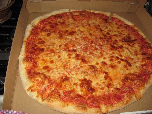 large cheese pizza