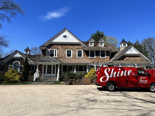 Work completed on a Long Island estate by Shine