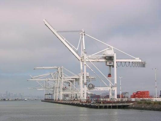 crane at the Port of Oakland