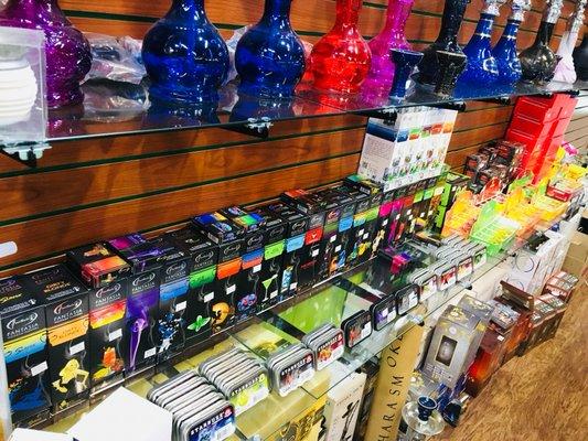 We have Al-Fakher, Fantasia, Star-buzz shisha top three selling brands