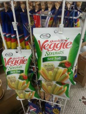 Blizzard necessity... Veggie Straws!