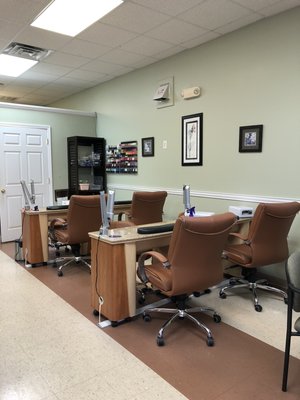 Manicure stations