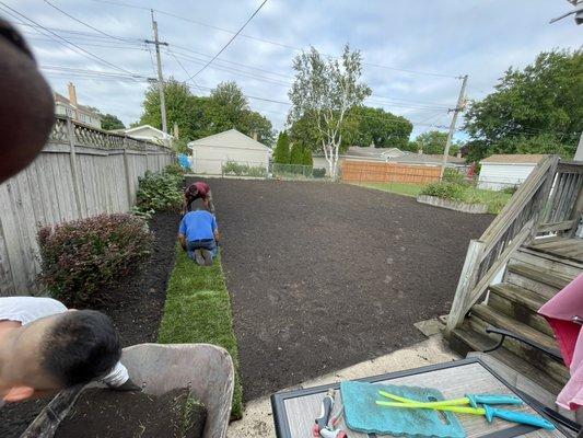 Sod Installation