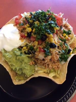 Chicken Taco Salad $6.99 6/25/15 Includes sour cream & guacamole