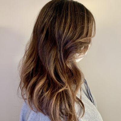 Even brunettes want a little sparkle. 
by Karen g. Hair