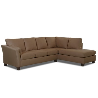 Comfort on any budget. This comfy clean lined sectional start at under $800.