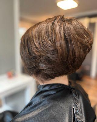 Graduated Bob with layers