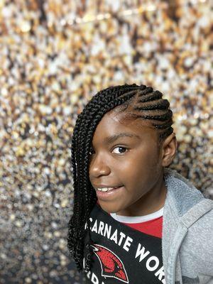 Kid Lemonade Braids