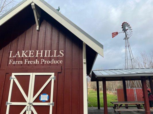 The Ranger Station on the Lake Hills trail