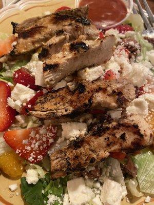 Grilled chicken salad