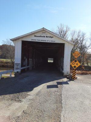 Mansfield covered bridge