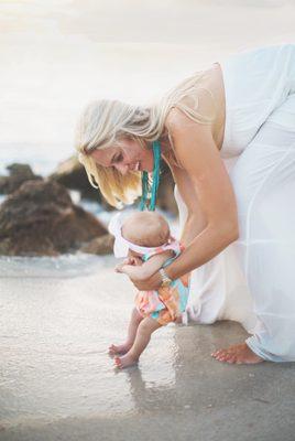 Mommy & me session Seagate beach