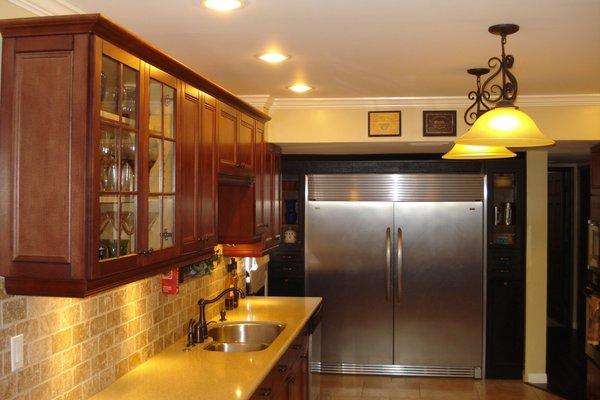 Kitchen lighting remodel