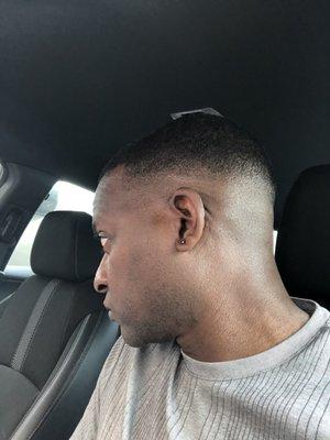 Low fade cut