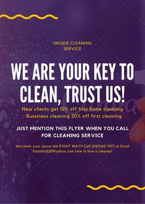 Unique Cleaning And Organizing Service