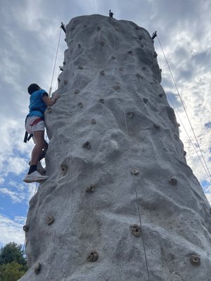 Climbing rock wall rentals