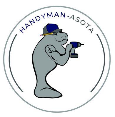 "Handy Manny" modeling in our Handymanasota logo.