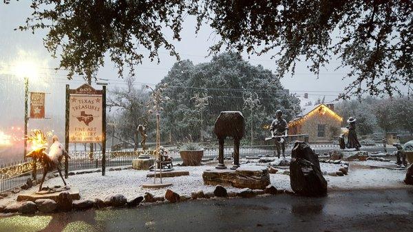 Snow Day in Texas!