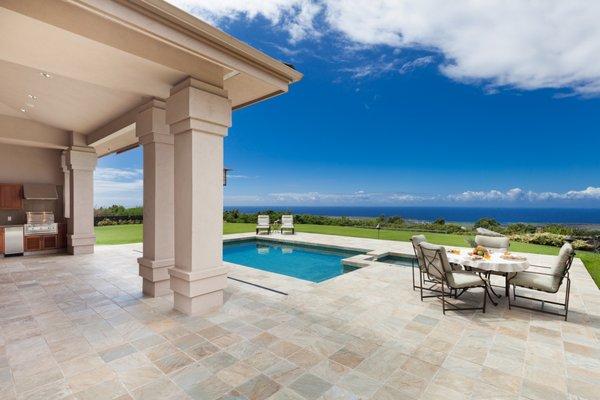 SOLD! Beautiful Luxury estate with sweeping coastline views with additional guest cottage on one acre.  Sold for $2,050,000.