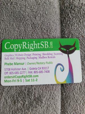 Business card