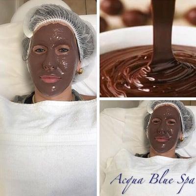 Facial Profundo alta hidratación  con mascarilla de chocolate