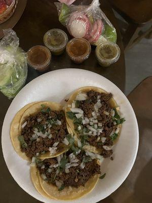 Tacos de Carne Asada