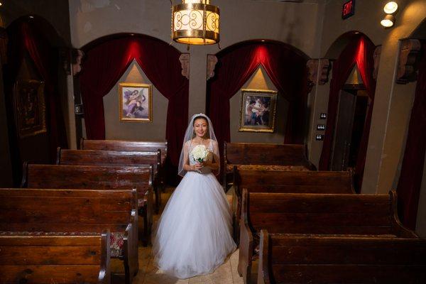 Beautiful Brides walk down a beautiful aisle