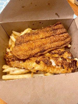 Fish Basket with fries