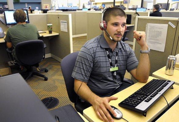 One of our Call centers in Charlotte NC