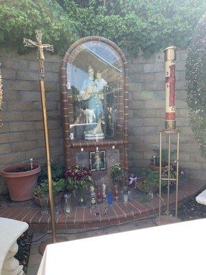 Outside alter