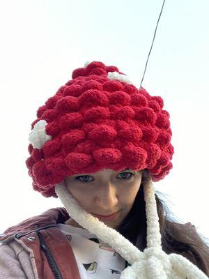 Silly mushroom hat