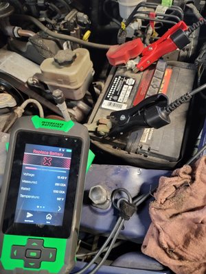 Battery check and Inspection