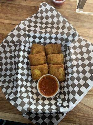 Fried ravioli