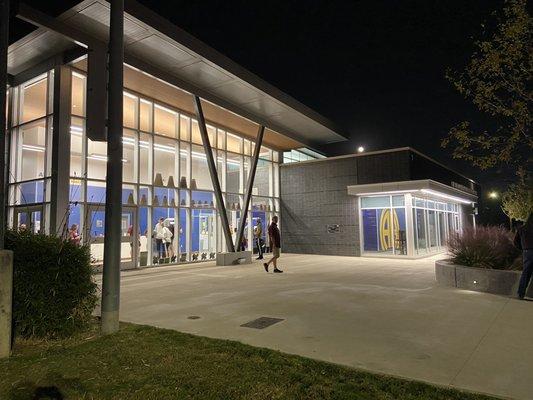 Outside of Alamo Heights Natatorium