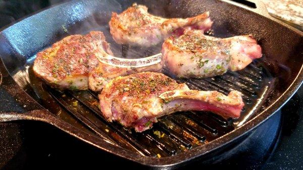 Herb Lollipop Lamb Chops