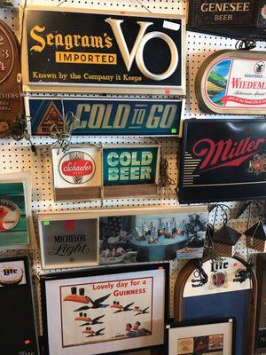 Cool beer signs