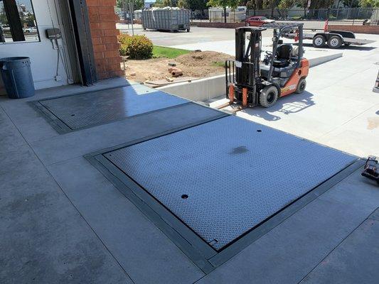 Mechanical Dock Leveler Installation