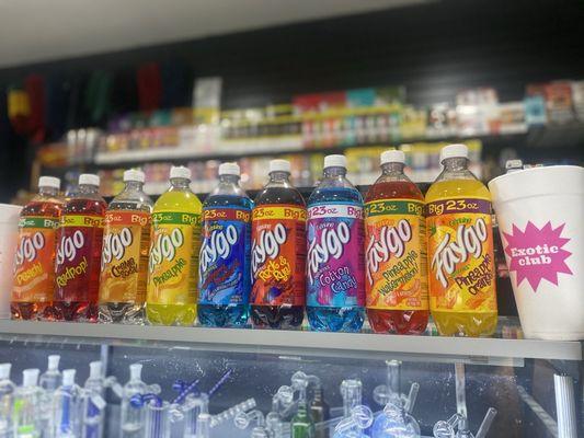 Exotic drinks!!