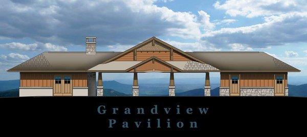 New for 2019 is Grandview Pavilion. Opening in October 2019. For rental  information call 865-980-8989.