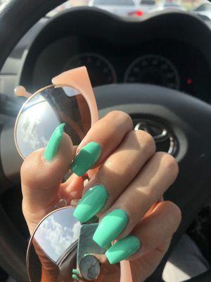 Full acrylic set $23