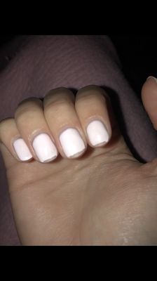 Gel Manicure after 6 days