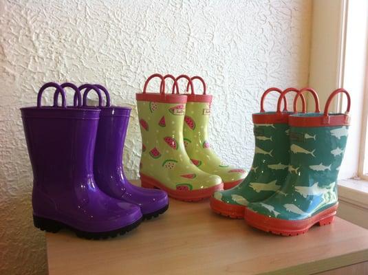 Overstock rainboots!