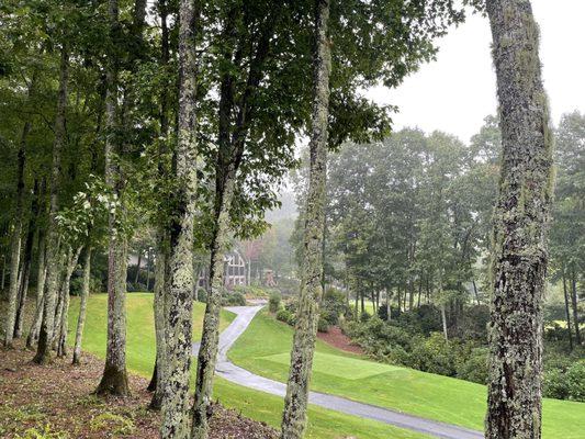 View of golf course