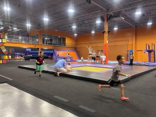 GREAT PLACE FOR KIDS TO LET LOOSE AND JUMP, run and meet new friends. It is worth every penny!