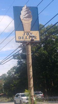 Joy Delite sign