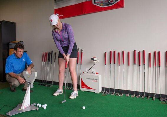 Golf club evaluation is an important part of every student's game improvement program at the Mike McGetrick Golf Academy.