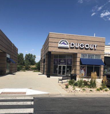 New location of the Rockies Dugout store