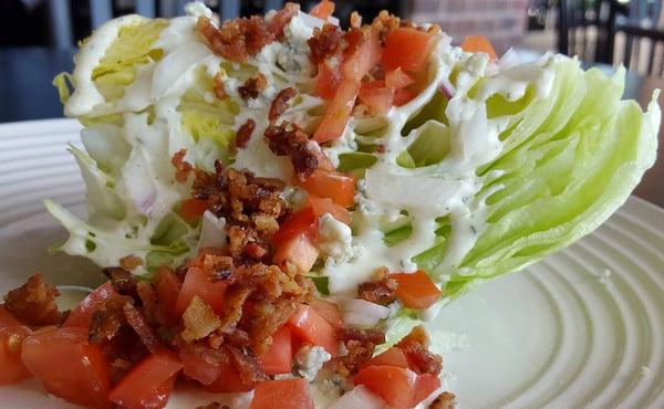 Wedge salad at Bourbon St Grill