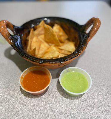 Homemade Chips and Salsa