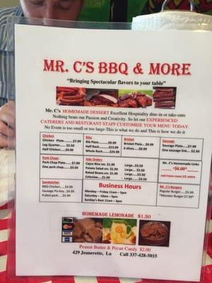 Mr C's Barbeque